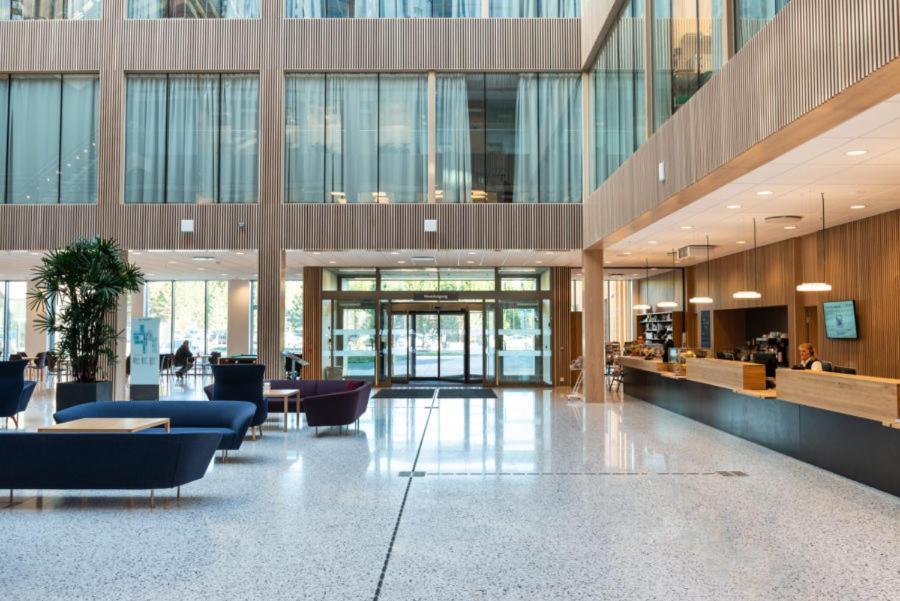 Cathinka Guldbergs Hotell Gardermoen Jessheim Exterior foto